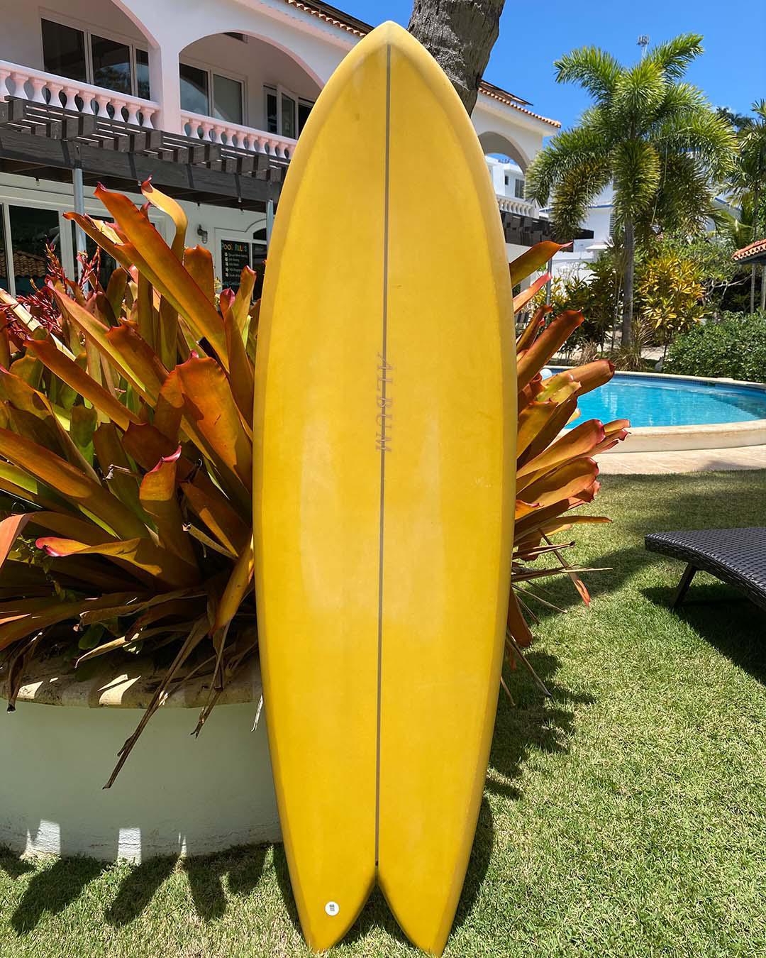 Sunstone 6'1" 42.5L Mustard Yellow