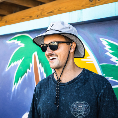 Vertical Logo - boonie surf hat