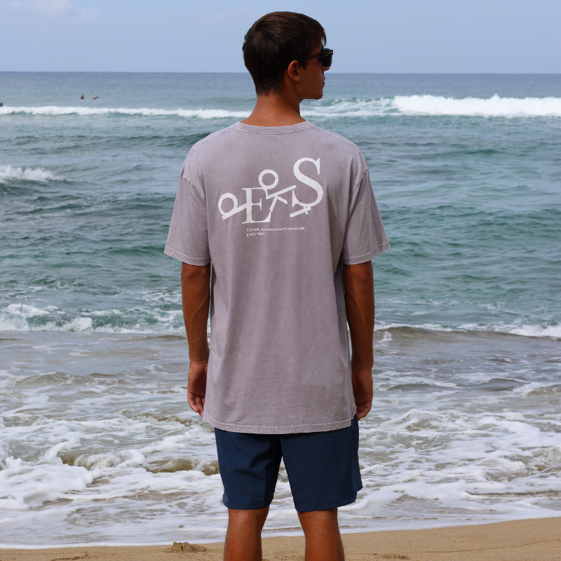 Stoked 413 Goofy Foot Stone Wash Tee