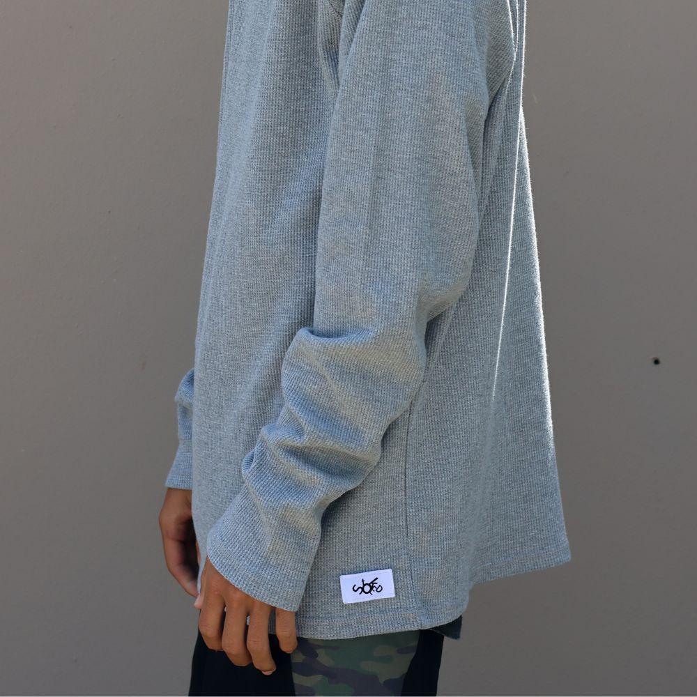 Winton Micro-Waffle Hooded Sweater