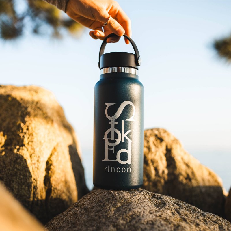 Stoked Hydro Flask 32oz Wide Mouth Flex Cap - stoked: Xpresso your surf.