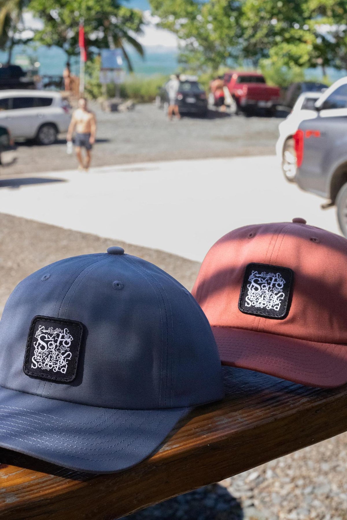 Collage Hat - Relaxed 6 Panel Snapback