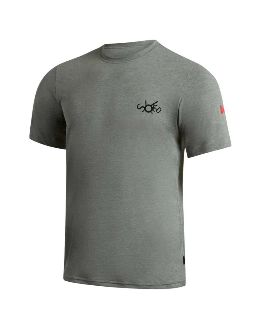 Florence Airtex Shirt SS Heather Dark Sage