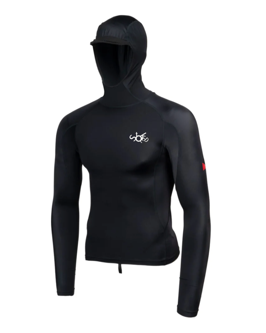 Florence Hooded Rash Black