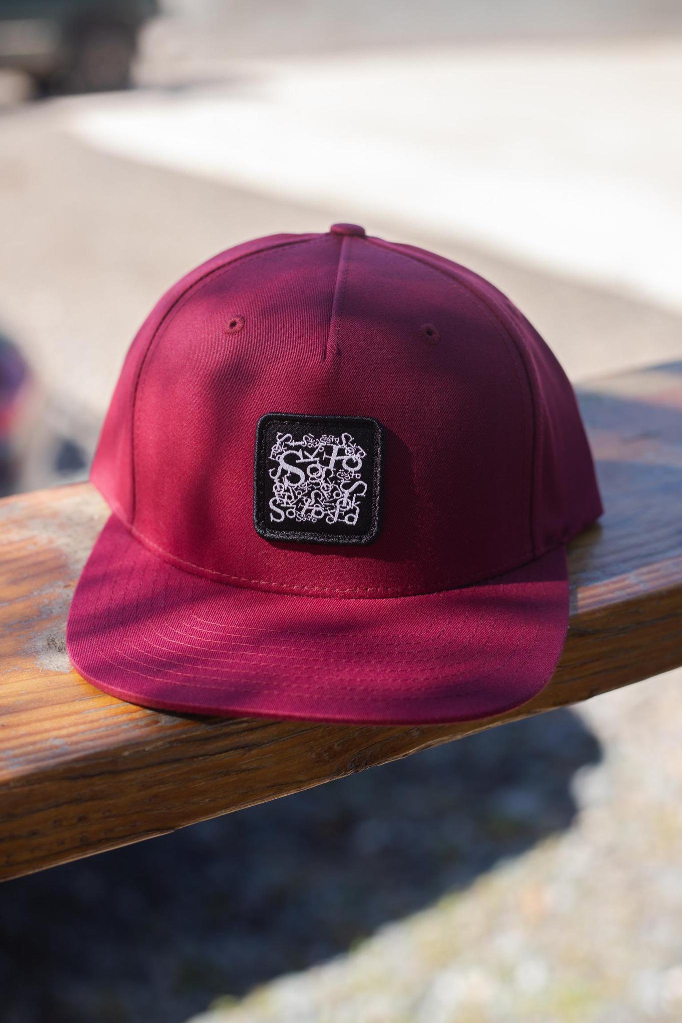 Collage Hat - Structured Snapback