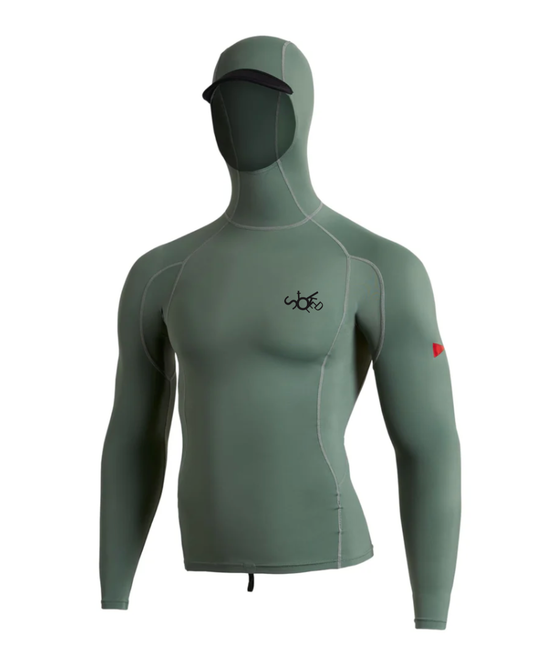 Florence Hooded Rash Dark Sage