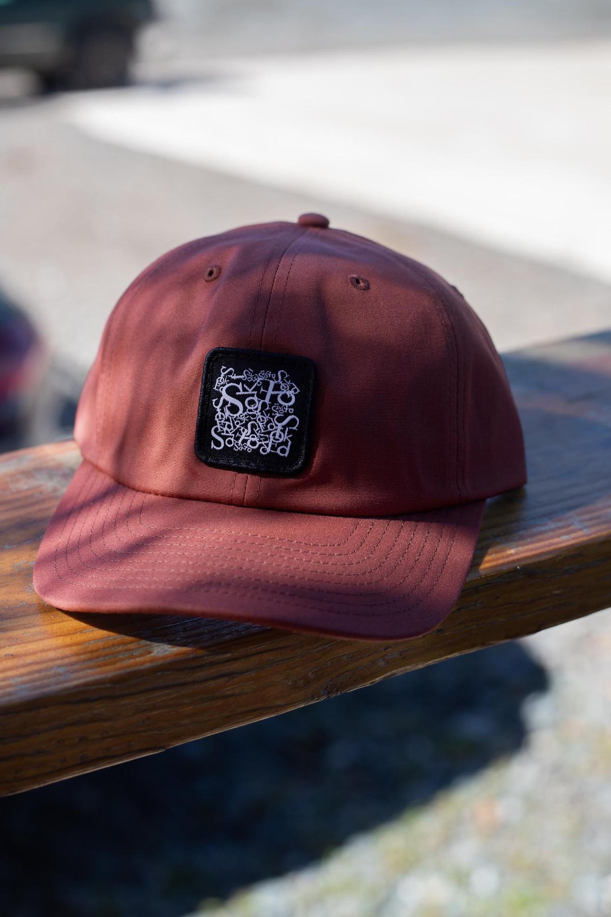Collage Hat - Relaxed 6 Panel Snapback