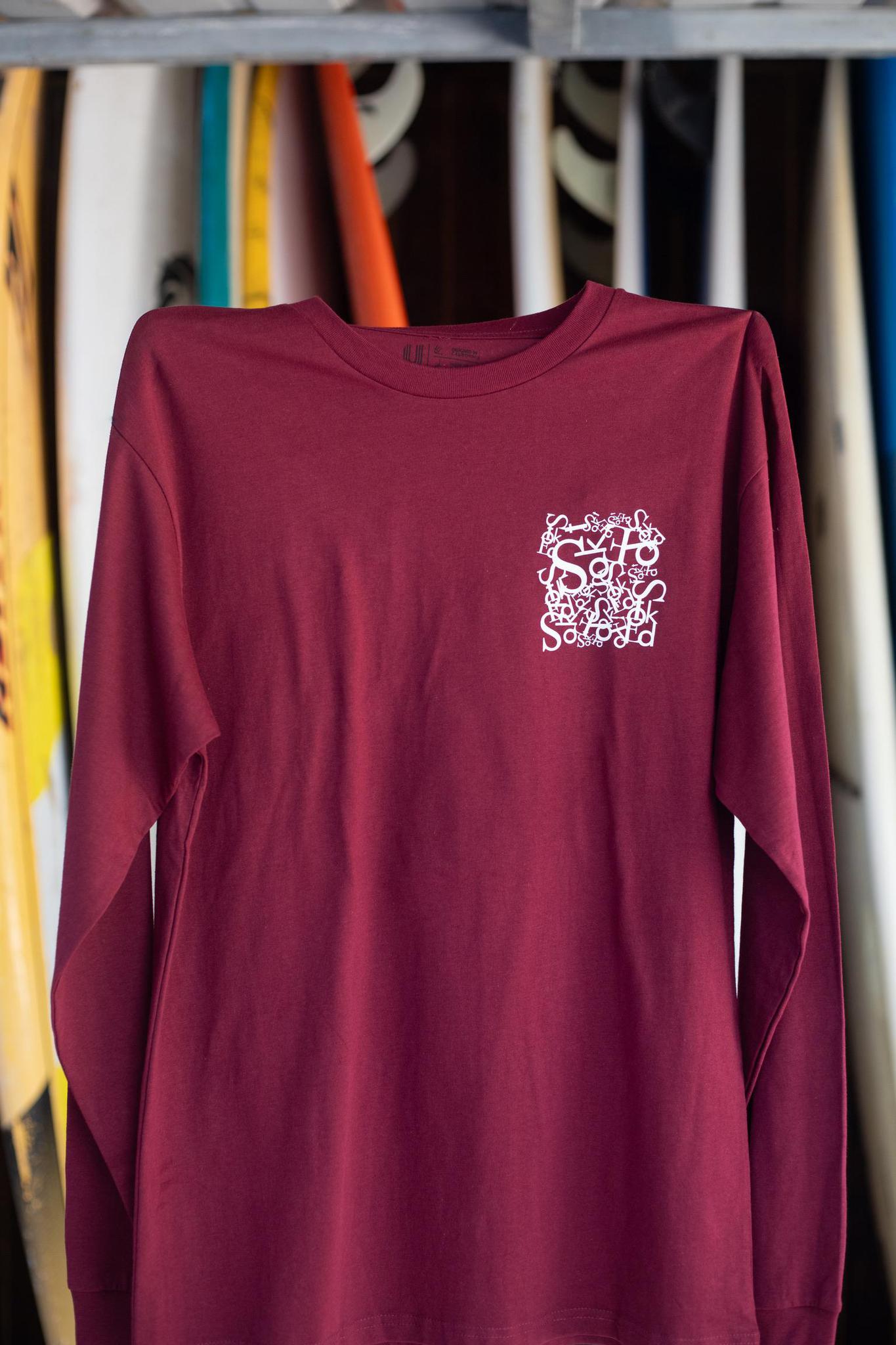 Stoked Collage Long Sleeve T-shirt