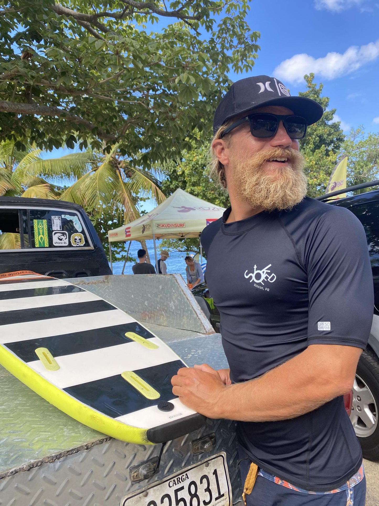 Stoked Short Sleeve Rashguard Black