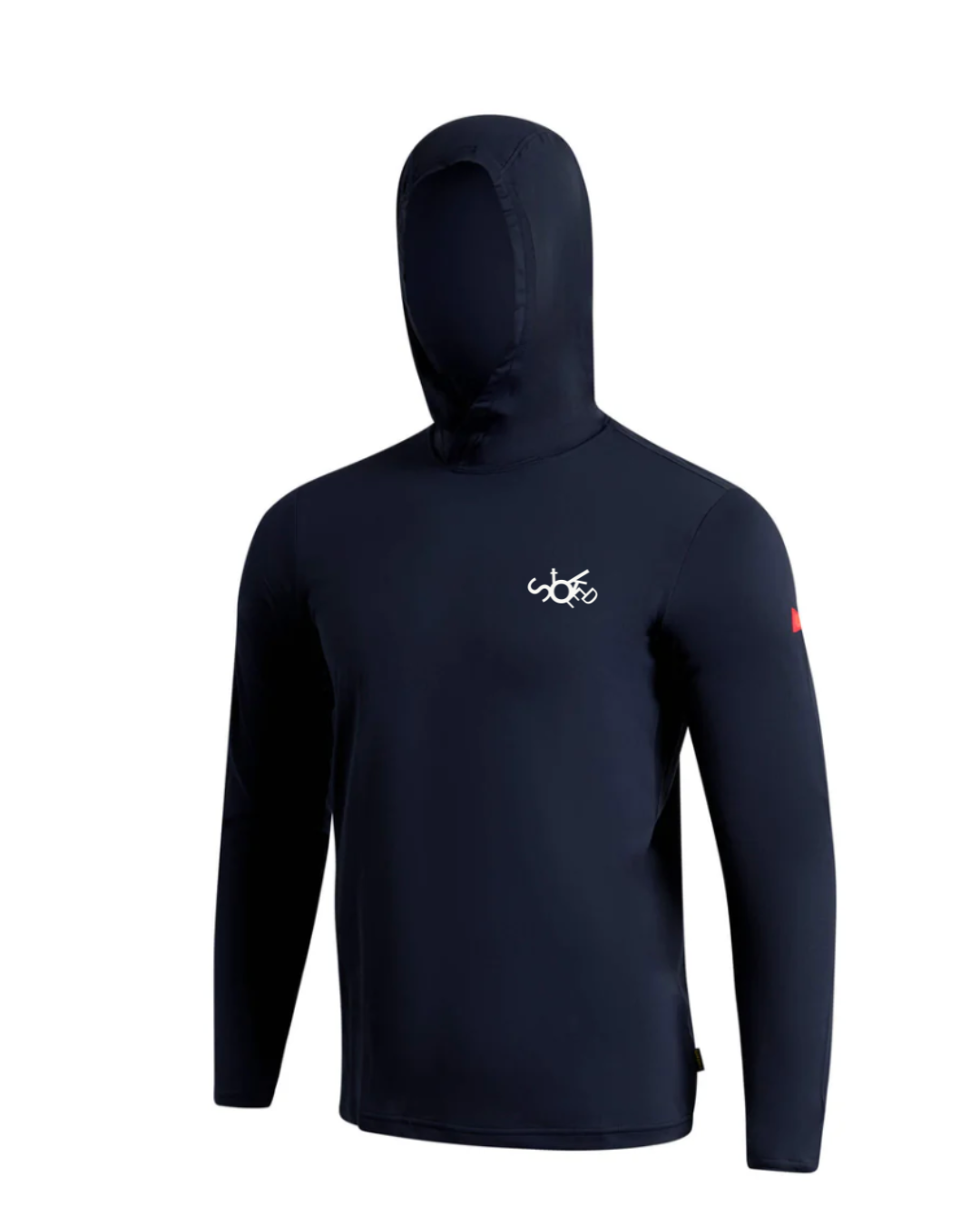 Florence Airtex Hooded LS shirt Navy