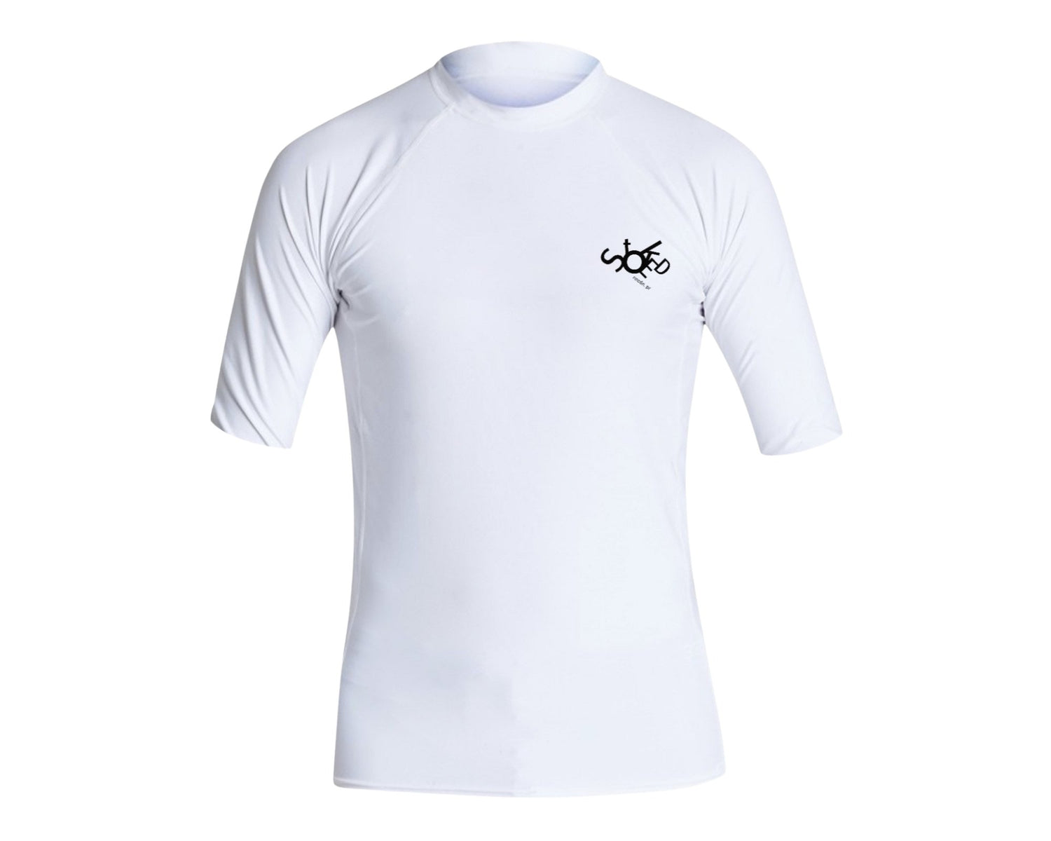 Stoked Short Sleeve Rashguard White - stoked: Xpresso your surf.